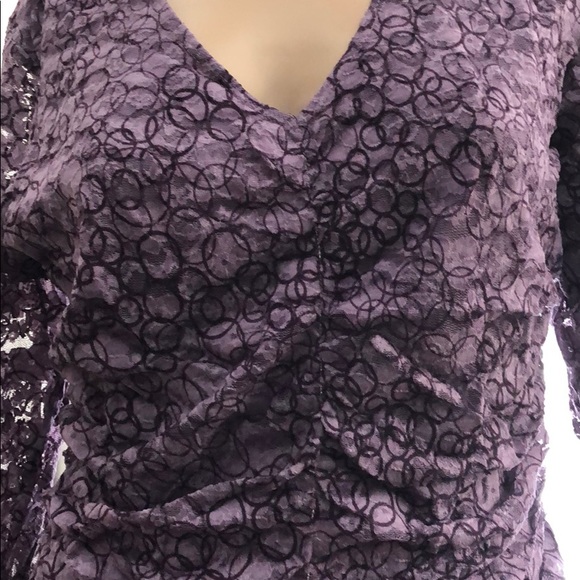 Purple Pattern Top - Picture 2 of 5